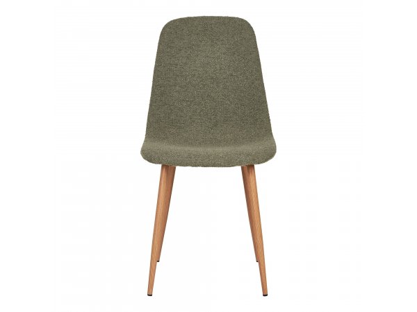 Jídelní židle Stockholm, bouclé, tmavě zelená – House Nordic