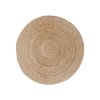 Koberec Bombay, pletená juta, přírodní, Ø90 cm – House Nordic