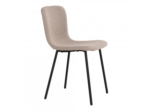 Jídelní židle Halden, béžová, bouclé – House Nordic