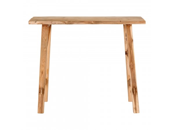 Konzolový stolek Girona, teak, přírodní, 90×30×80 cm – House Nordic