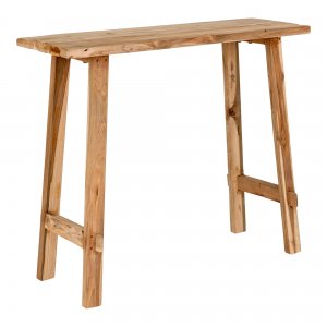 Konzolový stolek Girona, teak, přírodní, 90×30×80 cm – House Nordic