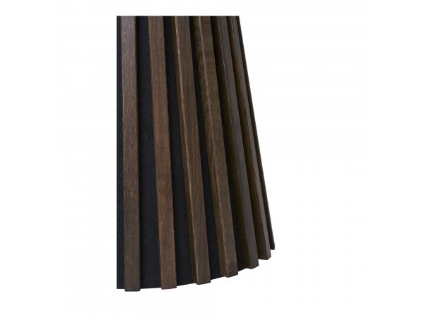 Odkládací stolek Osaka smoked, kulatý, dubová dýha, Ø40×50 cm – House Nordic