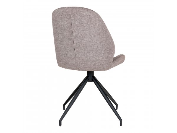 Jídelní otočná židle Monte Carlo, šedá, 60×50×88 cm – House Nordic