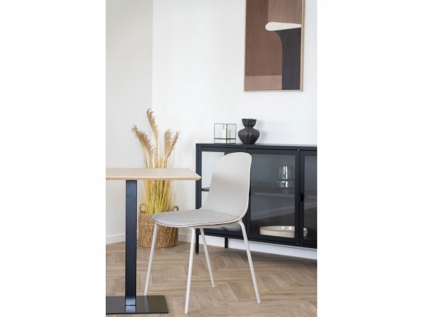 Jídelní židle Madalena, světle šedá – House Nordic