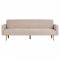 Pohovka rozkládací Kells, 3místná, béžová, přírodní dřevěné nohy – House Nordic