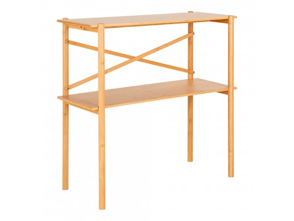 Konzolový stolek Manaus, bambus, přírodní, 83×32×80,5 cm – House Nordic