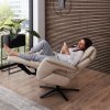 MONO LAZYLINE relaxační kožené polohovací křeslo