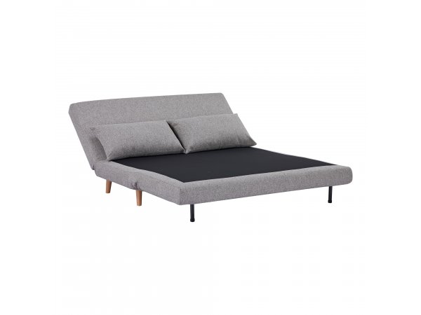 Rozkládací pohovka Marlow, 2místná, světle šedá, 190×85×80 cm – House Nordic