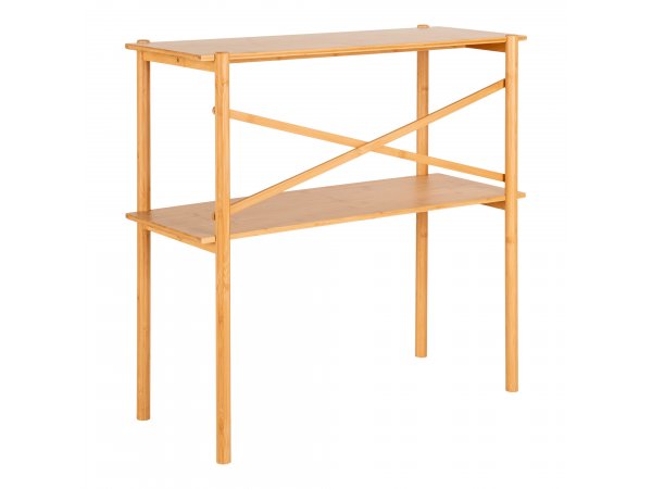 Konzolový stolek Manaus, bambus, přírodní, 83×32×80,5 cm – House Nordic