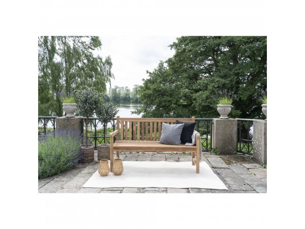 Zahradní lavice Cabo, teak, přírodní, 150×62×92 cm – House Nordic