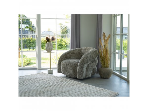 Otočné křeslo Valletta, béžové – House Nordic