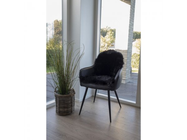 Umělá kožešina House Nordic, černá, 50×85 cm – House Nordic