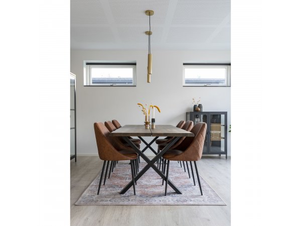 Koberec Havana, oranžovomodrý, 160×230 cm – House Nordic