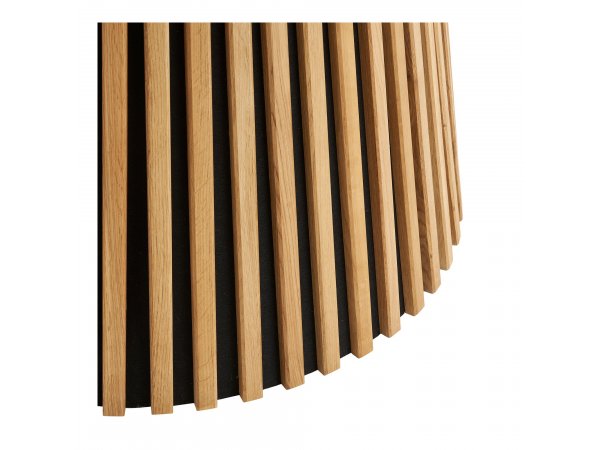 Jídelní stůl Osaka natural, kulatý, dubová dýha, Ø140×75 cm – House Nordic