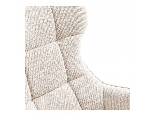 Křeslo Turin, béžové, otočné – House Nordic