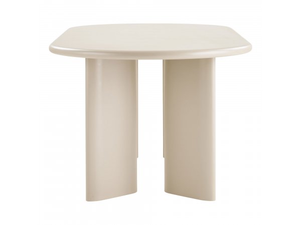 Jídelní stůl Nagano, oválný, pískový, 220 × 100 × 75 cm – House Nordic