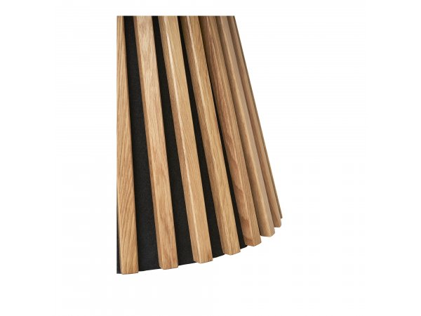 Konferenční stolek Osaka natural, kulatý, dubová dýha, Ø70×45 cm – House Nordic