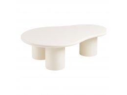 Konferenční stolek Palmera, cementový vzhled, 120×80×35 cm – House Nordic
