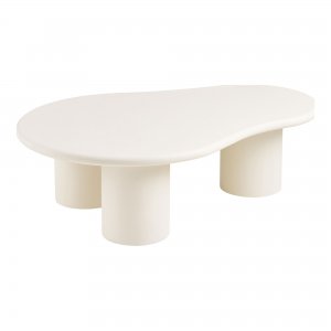 Konferenční stolek Palmera, cementový vzhled, 120×80×35 cm – House Nordic