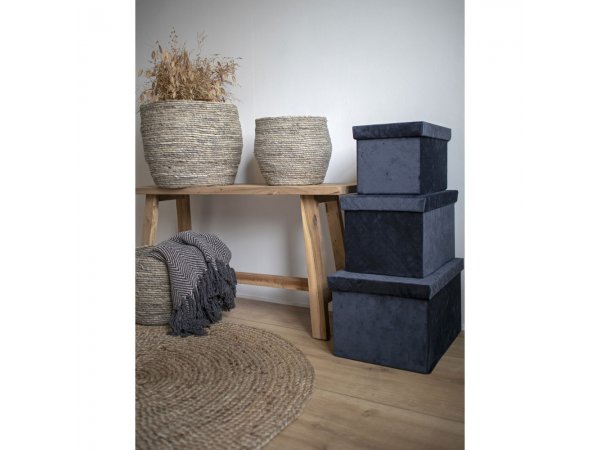 Odkládací stolek Barcelona, teakové dřevo, přírodní, 90×25×45 cm – House Nordic