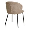 Jídelní židle Safira, bouclé, béžová – House Nordic