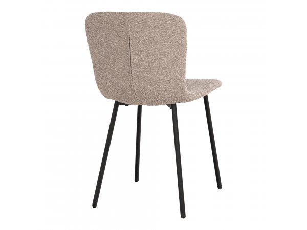 Jídelní židle Halden, béžová, bouclé – House Nordic