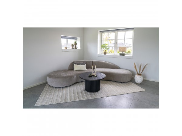 Konferenční stolek Boavista, tmavě hnědý, 80×80×45 cm – House Nordic