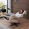 MONO LAZYLINE relaxační kožené polohovací křeslo