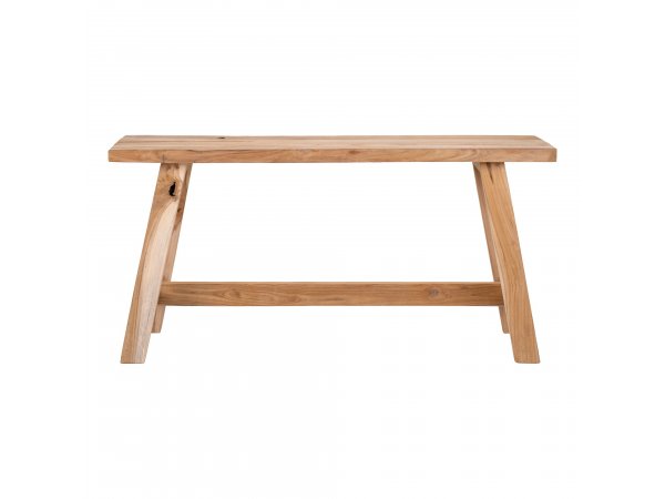 Odkládací stolek Barcelona, teakové dřevo, přírodní, 90×25×45 cm – House Nordic