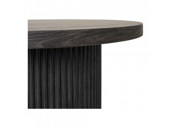 Boavista odkládací stolek, tmavě hnědý, Ø48×45 cm – House Nordic