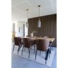 Jídelní židle Pisa, vintage hnědá, ekokůže – House Nordic