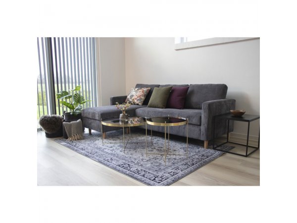 Konferenční stolek Vita, čtvercový, černý – House Nordic