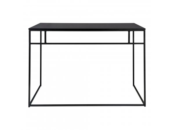 Psací stůl Vita, černý, kovová konstrukce – House Nordic
