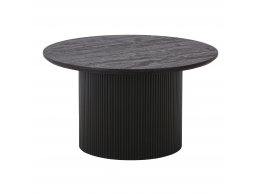 Konferenční stolek Boavista, tmavě hnědý, 80×80×45 cm – House Nordic