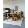 Jídelní stůl Boavista, kulatý, přírodní, Ø 120×75 cm – House Nordic