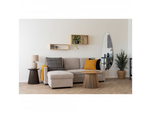 Nástěnná police Ember, bambus, přírodní, 70×15×19,5 cm – House Nordic