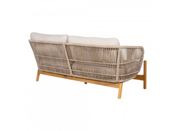 Zahradní pohovka Terracina, akáciové dřevo, béžová, 175×78,5×72 cm – House Nordic