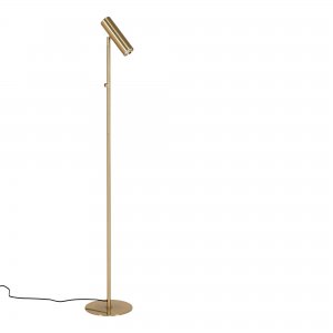 Stojací lampa Paris, mosazná – House Nordic