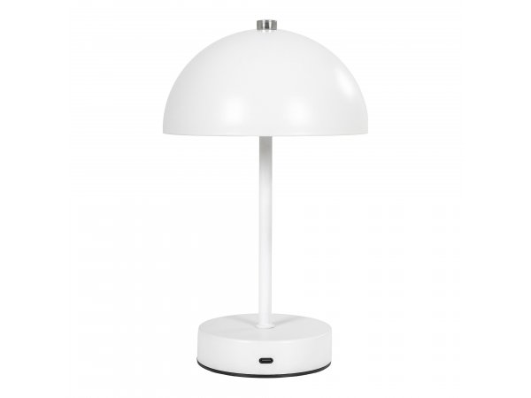 Stolní lampa Holt, kovová, bílá – House Nordic