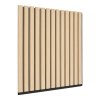 Akustický panel, přírodní dub, 52×52×2,2 cm (1 pár)– House Nordic