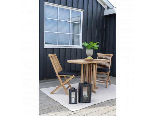 Květináč Amalfi, ocel, béžovošedý, Ø19 × 27 cm – House Nordic