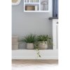 Květináče Trofa, sada 2 ks, kovové, písková, Ø20/25 cm – House Nordic