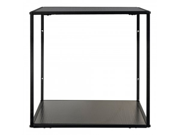 Nástěnná police Vita, černá – House Nordic