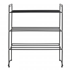 Botník Swansea, černá, 49,5×25×60 cm – House Nordic