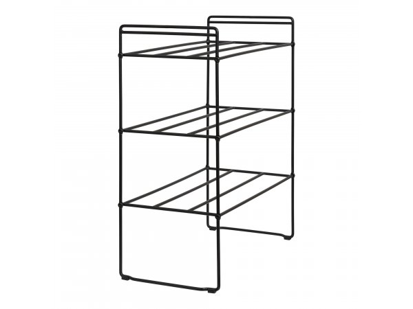 Botník Swansea, černá, 49,5×25×60 cm – House Nordic