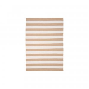 Koberec Pina, recyklovaný plast, béžový/off-white, 140×200 cm – House Nordic