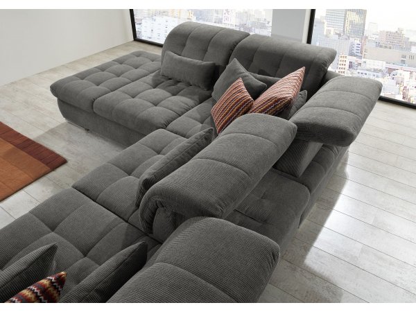 Rohová sedací souprava do tvaru U SANTA LUCIA 3