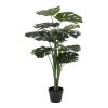 Umělá rostlina Monstera, zelená, 17×18×90 cm – House Nordic