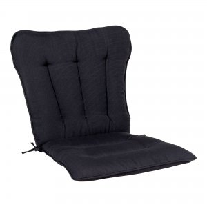 Podsedák Cleveland, černý, 45×51,5×5 cm – House Nordic