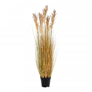 Umělá tráva Sorghum, přírodní, 35×30×110 cm – House Nordic